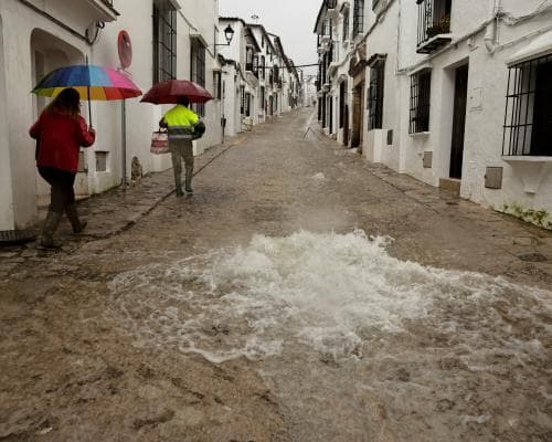 Deadly Mediterranean storms flood towns