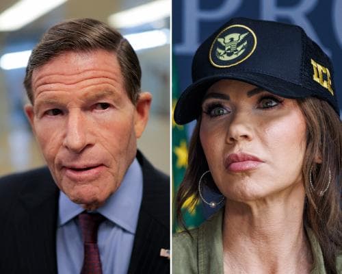 Senator Blumenthal Investigates Former DHS Secretary Noem for Possible Lies About Spending