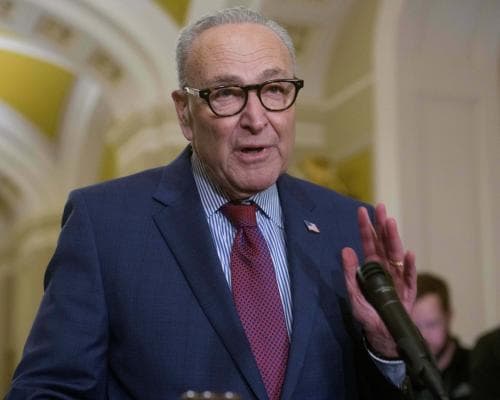 Schumer Says Democrats Will Block DHS Funding After Minnesota Shooting