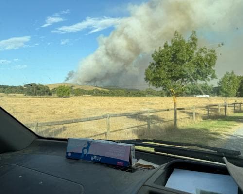Bushfire near Adelaide burns 650 hectares, threatens homes