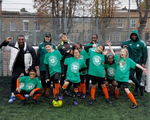 Celtic FC Foundation Launches Girls’ Football Programme in South London
