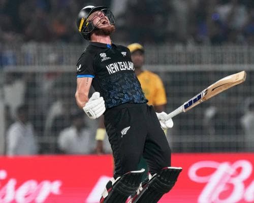 New Zealand defeat South Africa with record‑breaking 100 in T20 World Cup semi‑final