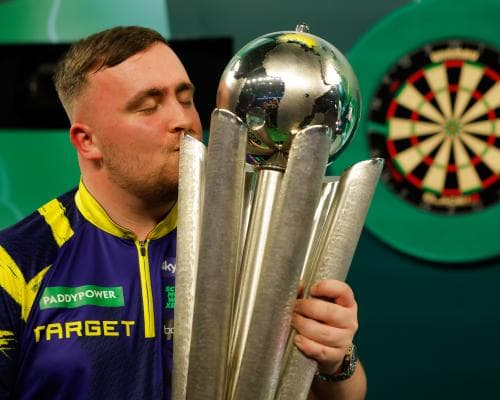 Luke Littler vows to stay for years and win more world darts titles