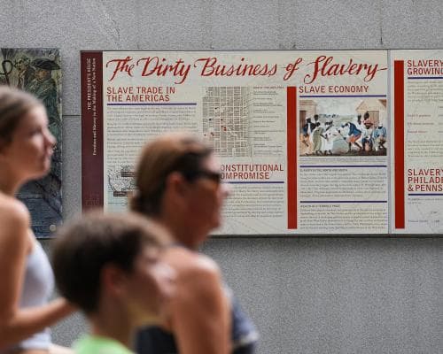 Philadelphia Sues U.S. Over Slavery Exhibit Removal