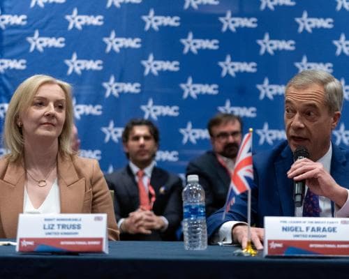 Farage and Truss Have Lunch Together After Tory Party Shakeup