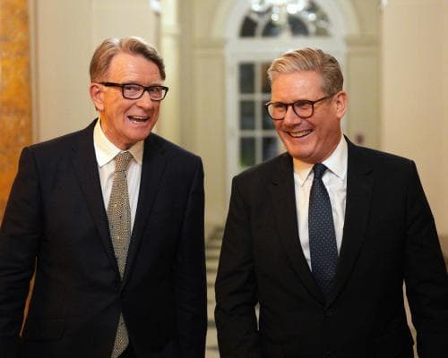 Keir Starmer, the UK’s prime minister, hired Peter Mandelson to be the UK ambassador to the United States in 2024.