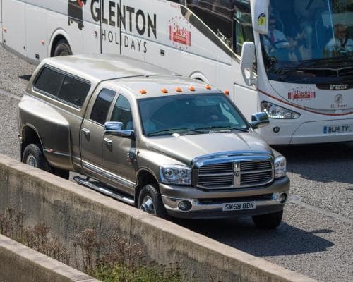 UK pickup trucks double in a decade