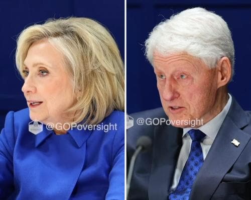 Clinton Testimony Reveals How They Tried to Distance Themselves From Epstein