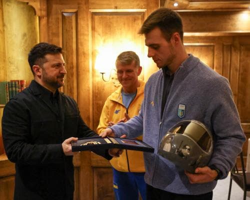 Ukraine President Awards Freedom Order to Disqualified Skeleton Racer