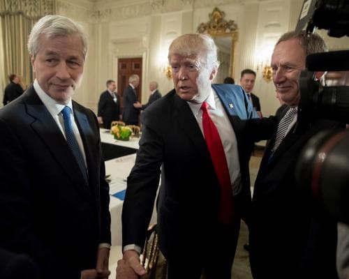Trump Sues JPMorgan Over Account Closures After January 6