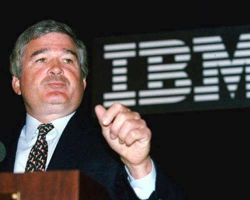 IBM’s turnaround king Louis Gerstner dies at 83