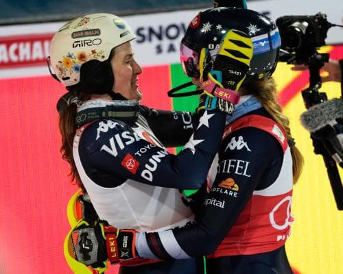 Mikaela Shiffrin Wins Slalom, Paula Moltzan Takes Second in Austria