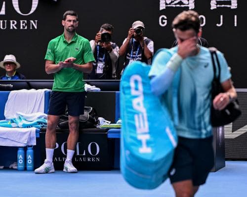 Djokovic Advances to Australian Open Quarterfinals After Musetti Retires Injured