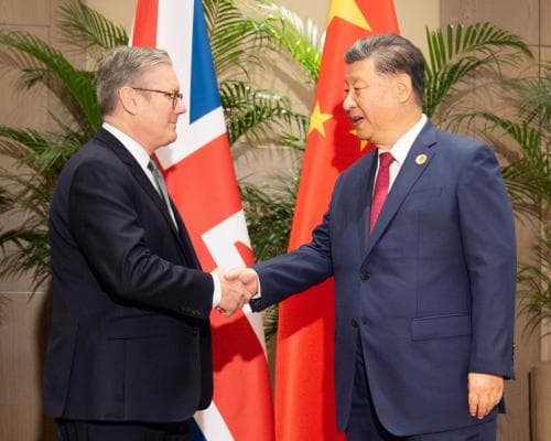 Starmer says the UK will stay realistic about China during his Beijing visit
