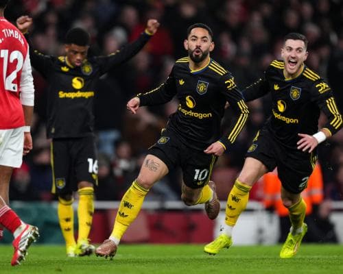 Matheus Cunha’s late strike gives United a dramatic 3-2 win over Arsenal