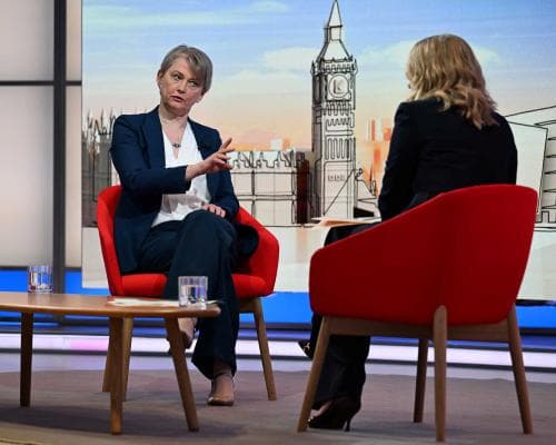 Cooper rejects Blair’s call for UK to back US airstrikes on Iran