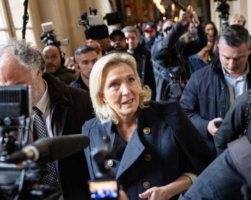 Le Pen Says Her Party Had No Fake‑Job System to Steal EU Funds